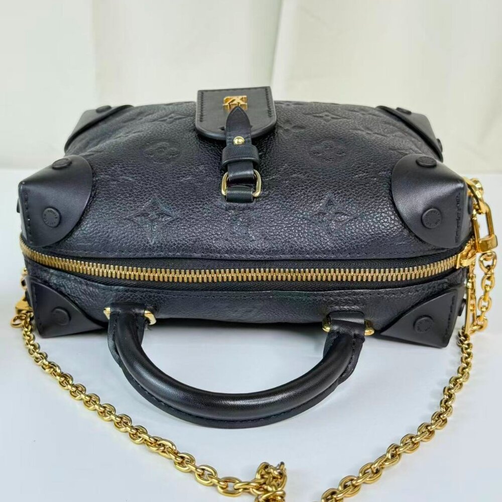 Louis Vuitton Black Empreinte Leather Shoulder Bag Crossbody - Picture 8 of 9